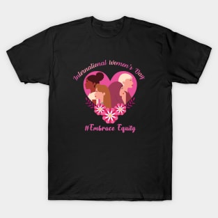 International Women's Day 2023, Embrace Equity Happy Women's Day T-Shirt